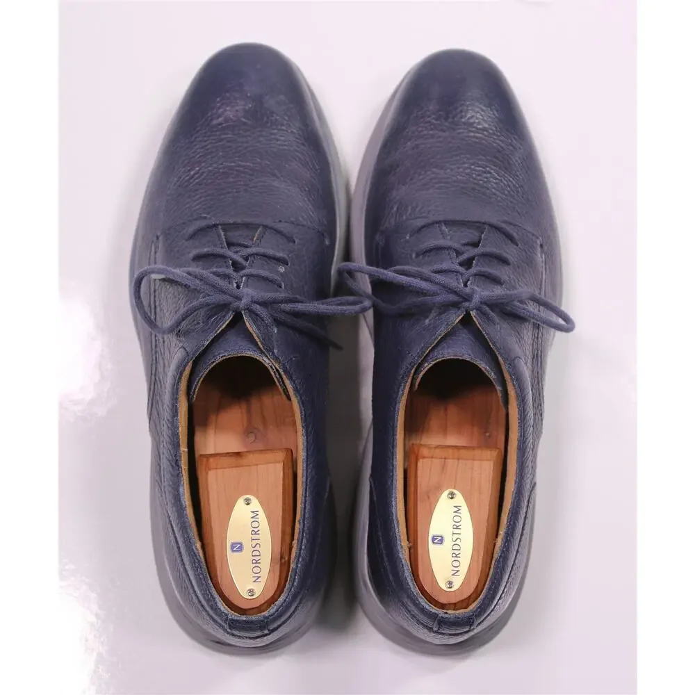 Cole-Haan Mens 2.ZeroGrand Stitchlite Navy Blue Dress Shoes US 10M